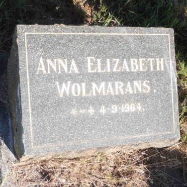 WOLMARANS Anna Elizabeth 1964-1964