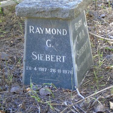 SIEBERT Raymond G. 1917-1976