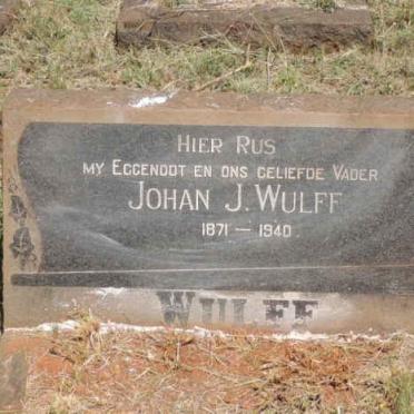 WULFF Johan J. 1871-1940