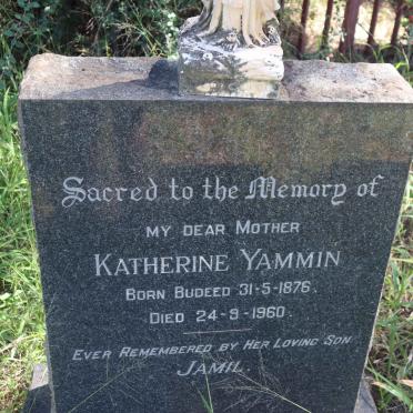 YAMMIN Katherine nee BUDEED 1876-1960