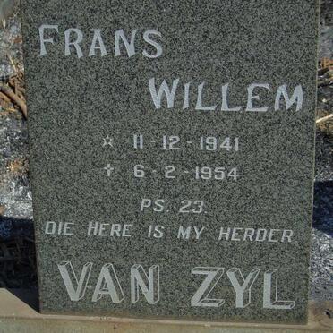 ZYL Frans Willem, van 1941-1954