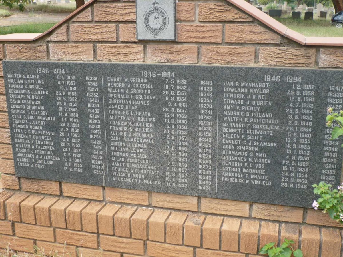 6. SA LEGIOEN 1946-1994 deel 2