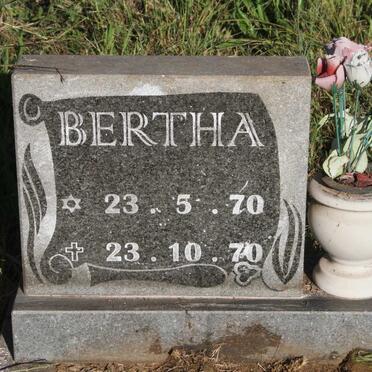 ? Bertha 1970-1970
