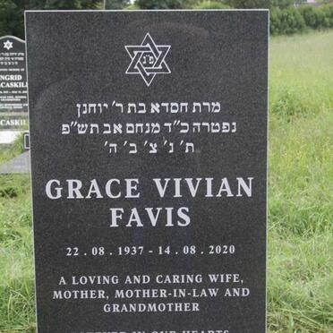 FAVIS Grace Vivian 1937-2020