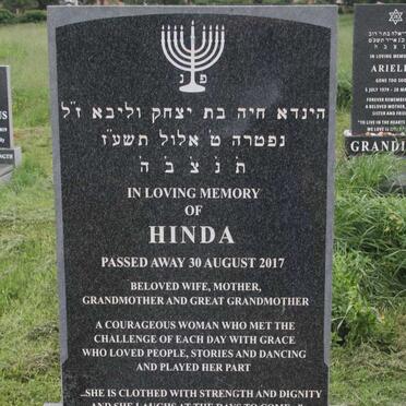 BLUMBERG Hinda -2017