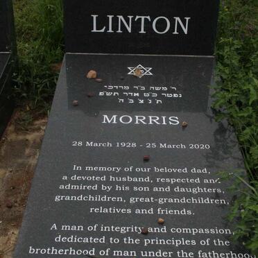 LINTON Morris 1928-2020