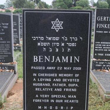 ZLOTNICK Benjamin -2001