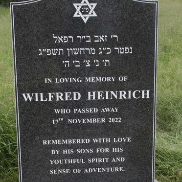 HEINRICH Wilfred -2022