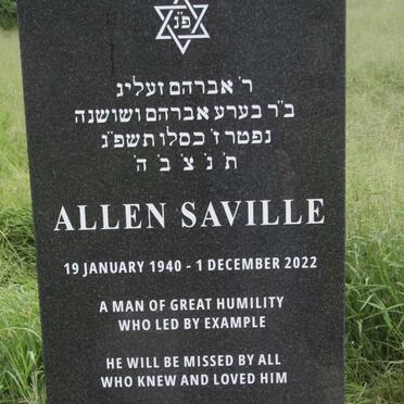 JOSS Allen Saville 1940-2022