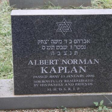 KAPLAN Albert Norman -2000