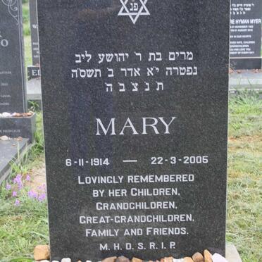 KLEIN Mary 1914-2005