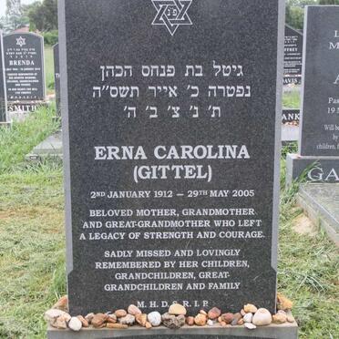 HERMAN Erna Carolina 1912-2005