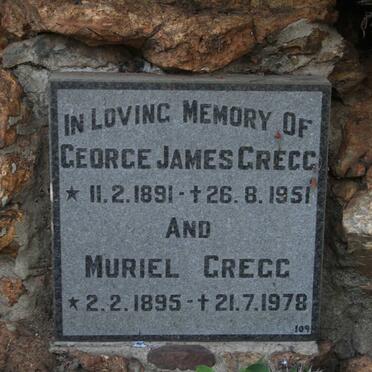GREGG George James 1891-1951 & Muriel 1895-1978