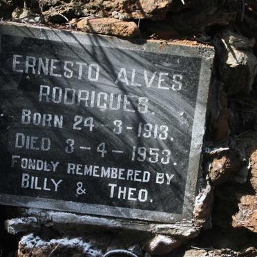 RODRIGUES Ernesto Alves 1913-1953
