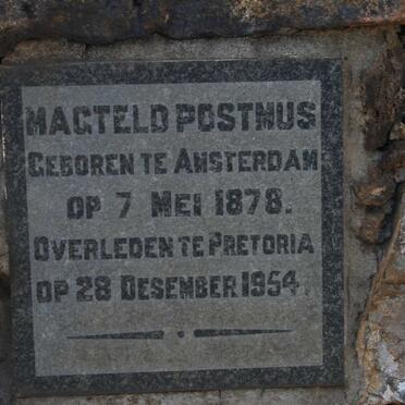 POSTMUS Magteld 1878-1954