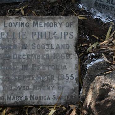 PHILLIPS Nellie 1869-1955