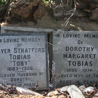 TOBIAS Meyer Stratford 1883-1956 :: TOBIAS Dorothy Margaret 1895-1974