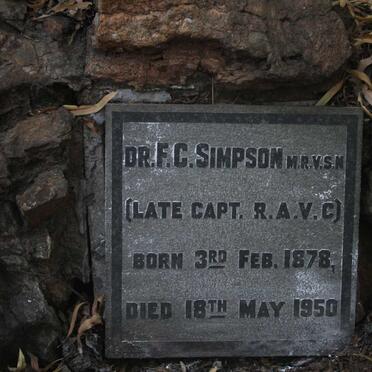 SIMPSON F.C. 1878-1950