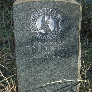 BOSHOFF F.P.J. -1945