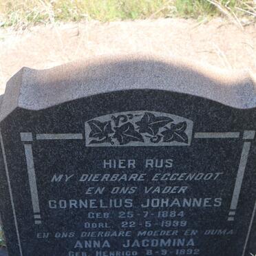 BORNMAN Cornelius Johannes 1884-1939