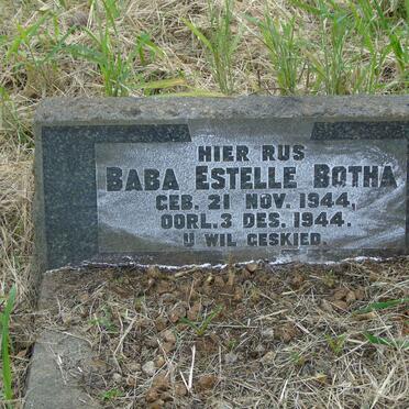 BOTHA Estelle 1944-1944
