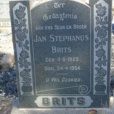 BRITS Jan Stephanus 1929-1954
