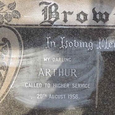 BROWN Arthur -1956