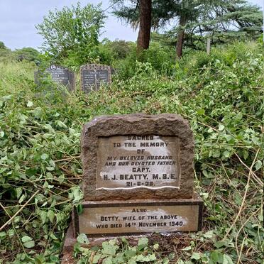 BEATTY H.J. -1938 & Betty -1940