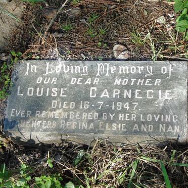 CARNEGIE Louise -1947