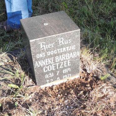 COETZEE Anneke Barbara 1971-1971
