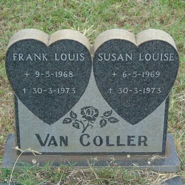 COLLER Frank Louis, van 1968-1973 :: VAN COLLER Susan Louise 1969-1973