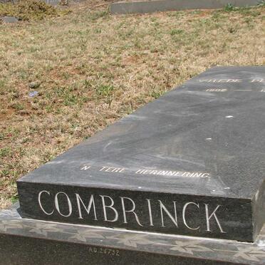 COMBRINCK Vrede Percival 1902-1962 _1