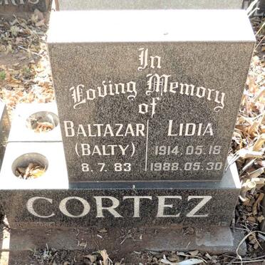 CORTEZ Beltazar -1983 & Lidia 1914-1988