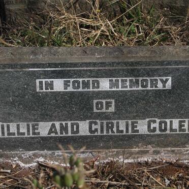 COLEMAN Willie &amp; Girlie