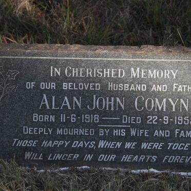 COMYN Alan John 1918-1955