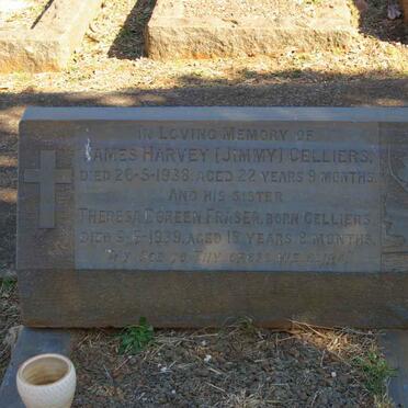 CELLIERS James Harvey -1938 :: FRASER Theresa Doreen nee CELLIERS -1939