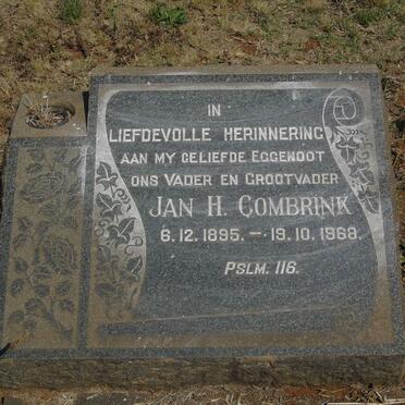 COMBRINK Jan H. 1895-1968