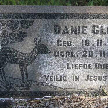 CLOETE Danie 1964-1964