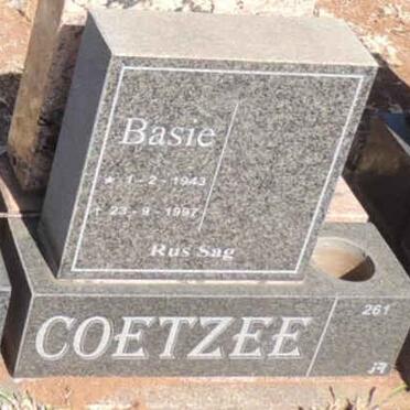 COETZEE Basie 1943-1997