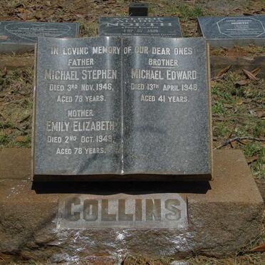 COLLINS Michael Stephen -1946 & Emily Elizabeth -1949 :: COLLINS Michael Edward -1948