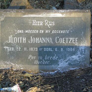 COETZEE Johannes Lodewikes 1873-1966 & Judith Johanna 1873-1964_3
