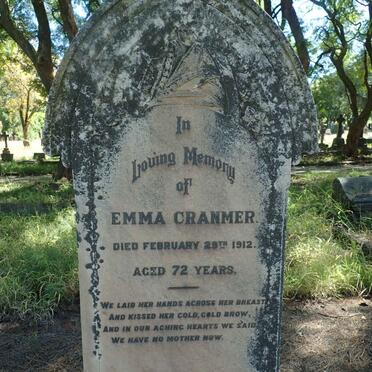CRANMER Emma -1912
