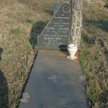 CAWOOD George 1917-1970 &amp; Blanche Mary KEEVES 1922-2004