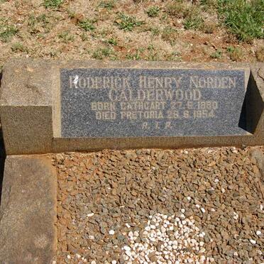 CALDERWOOD Roderick Henry Norden 1880-1954