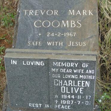 COOMBS Charleen Olive 1944-1987 :: COOMBS Trevor Mark -1967