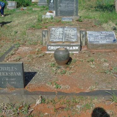 CRUICKSHANK Charles Mather 1875-1945 & Jessie Blanche 1877-1964 :: CRUICKSHANK Charles 1907-1967 :: MURRAY John, MAXWELL 1911-1954_1