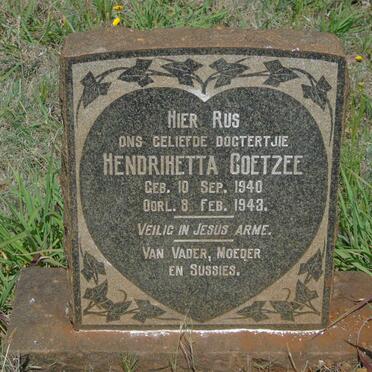 COETZEE Hendrihetta 1940-1943