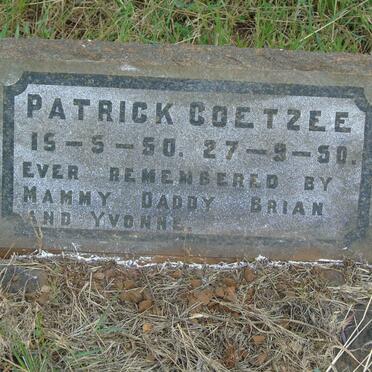 COETZEE Patrick 1950-1950