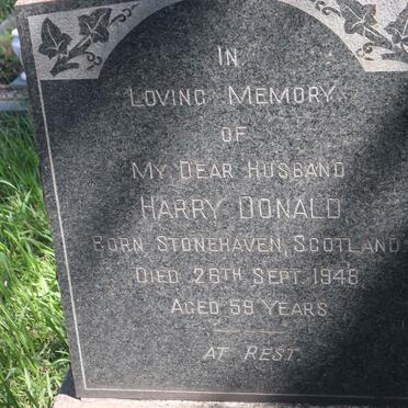 DONALD Harry -1948