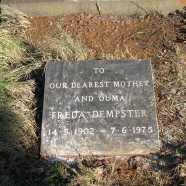 DEMPSTER Freda 1902-1975